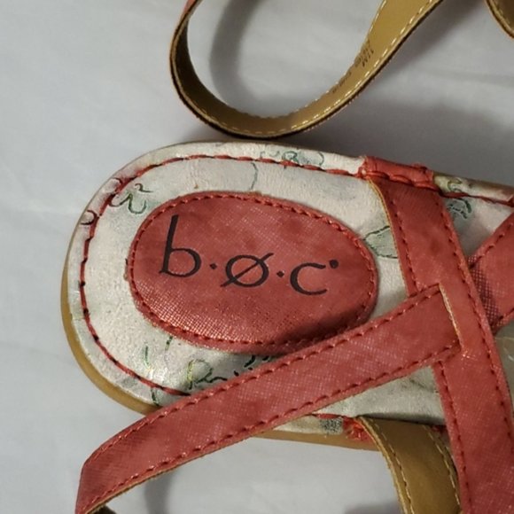 boc silver sandals